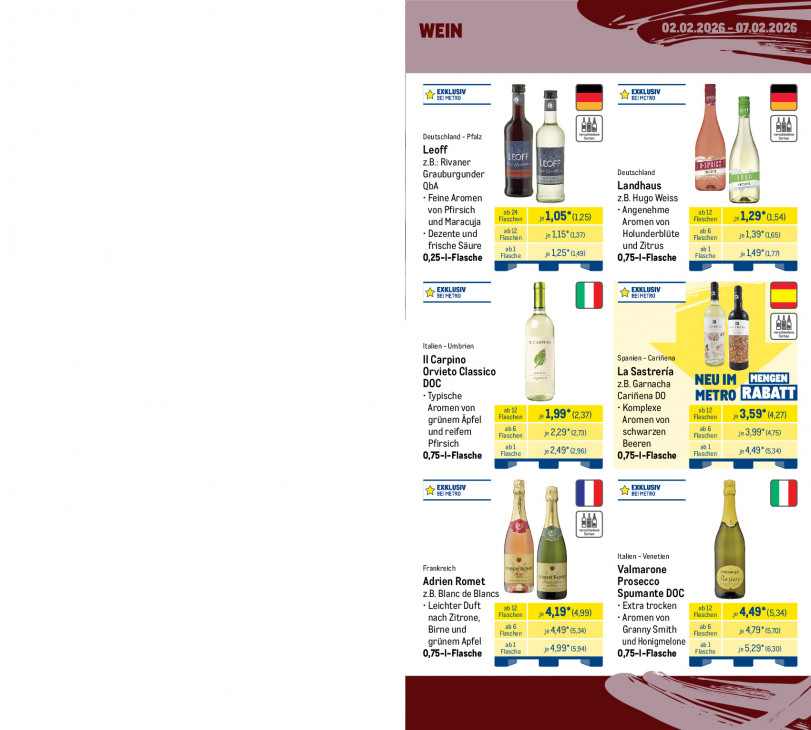 Metro Angebote ab 02.02.26 bis 07.02.26