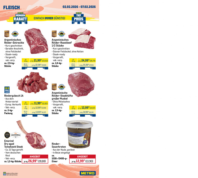 Metro Angebote ab 02.02.26 bis 07.02.26