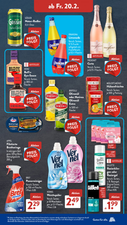 Aldi Süd Angebote ab 16.02.26 bis 21.02.26