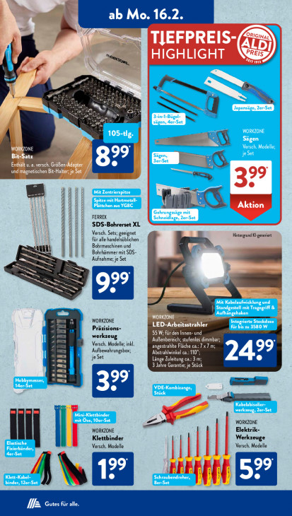 Aldi Süd Angebote ab 16.02.26 bis 21.02.26