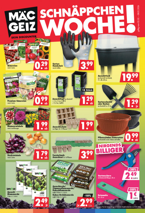 Mäc Geiz Angebote ab 02.02.26 bis 08.02.26