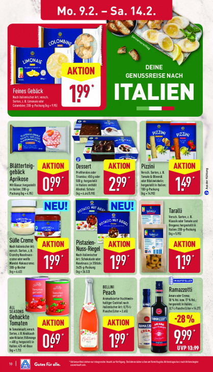 Aldi Nord Angebote ab 09.02.26 bis 14.02.26