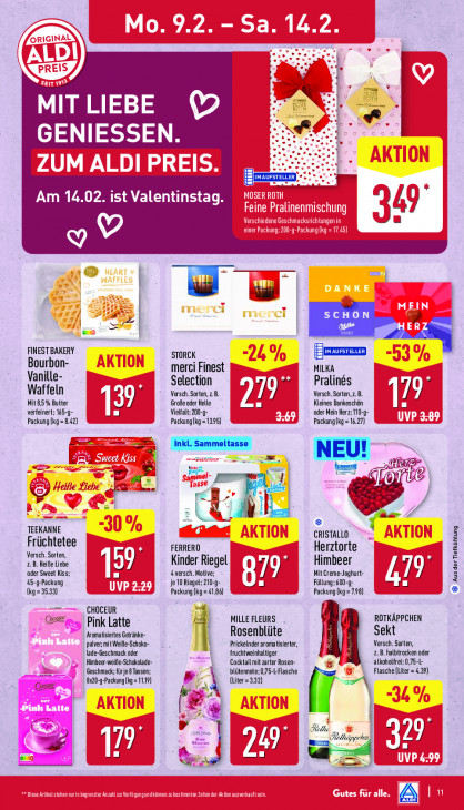 Aldi Nord Angebote ab 09.02.26 bis 14.02.26