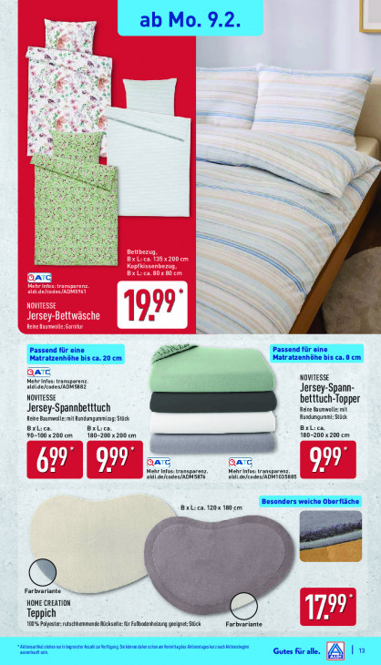Aldi Nord Angebote ab 09.02.26 bis 14.02.26