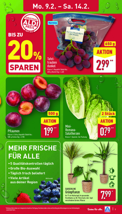 Aldi Nord Angebote ab 09.02.26 bis 14.02.26