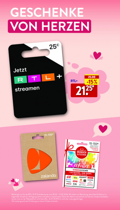 Aldi Nord Angebote ab 09.02.26 bis 14.02.26