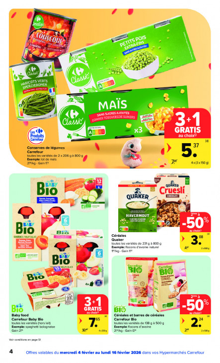 Carrefour Dépliant 04.02.2026