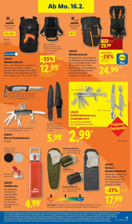 Lidl Angebote ab 16.02.26 bis 21.02.26