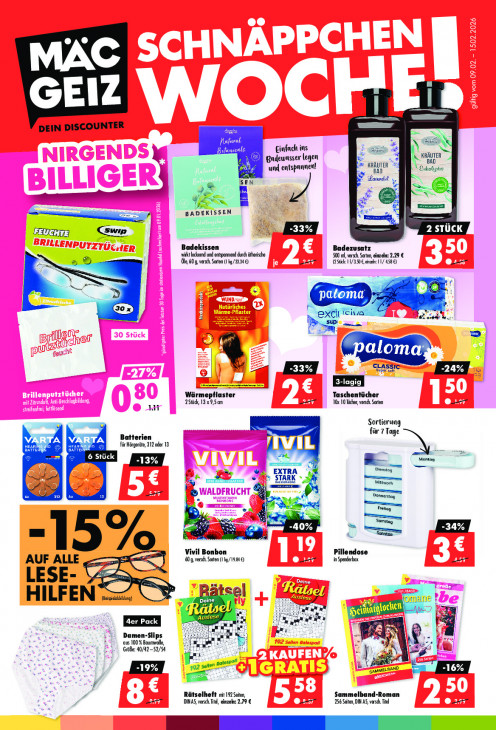 Mäc Geiz Angebote ab 09.02.26 bis 15.02.26