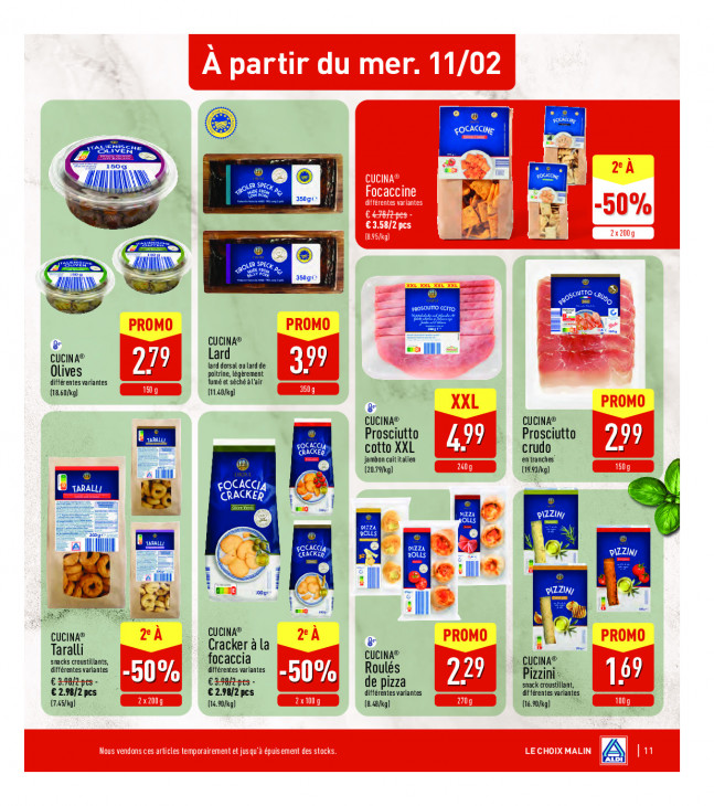 Aldi Dépliant 09.02.2026