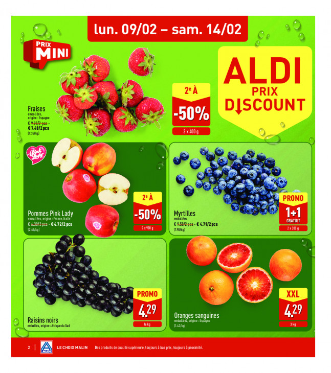 Aldi Dépliant 09.02.2026