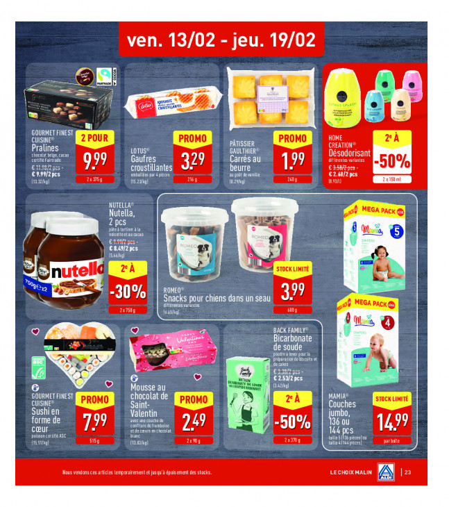 Aldi Dépliant 09.02.2026
