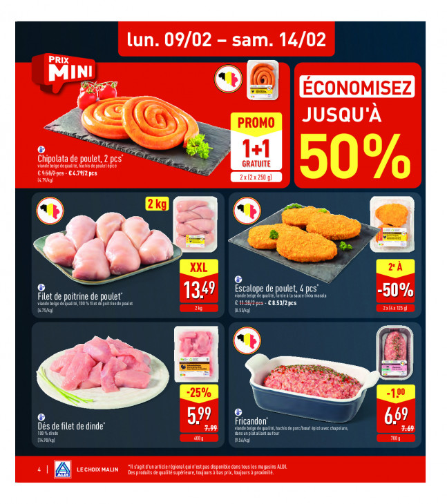 Aldi Dépliant 09.02.2026