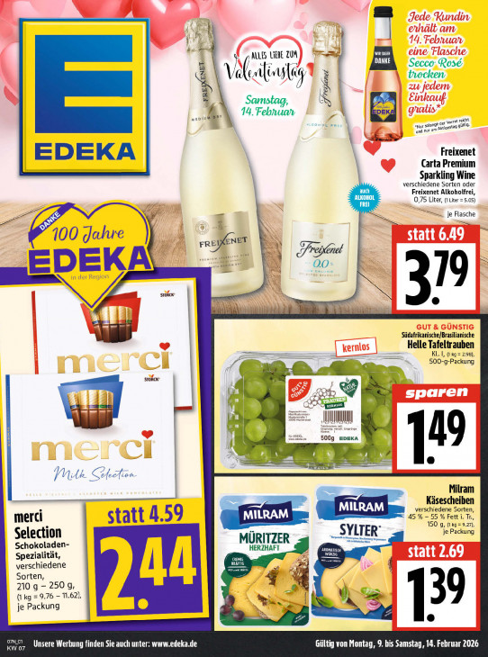 Edeka Angebote ab 09.02.26 bis 14.02.26