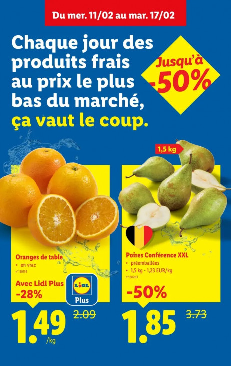 Lidl Dépliant 11.02.2026