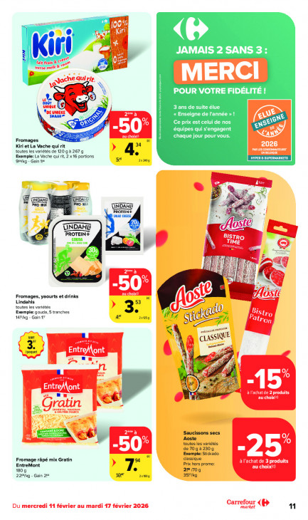 Carrefour Dépliant 11.02.2026