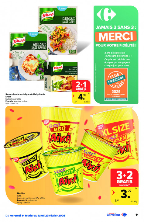 Carrefour Dépliant 11.02.2026