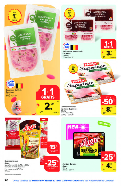 Carrefour Dépliant 11.02.2026