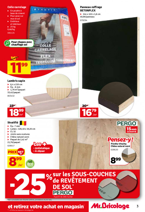 Mr. Bricolage Dépliant 10.02.2026