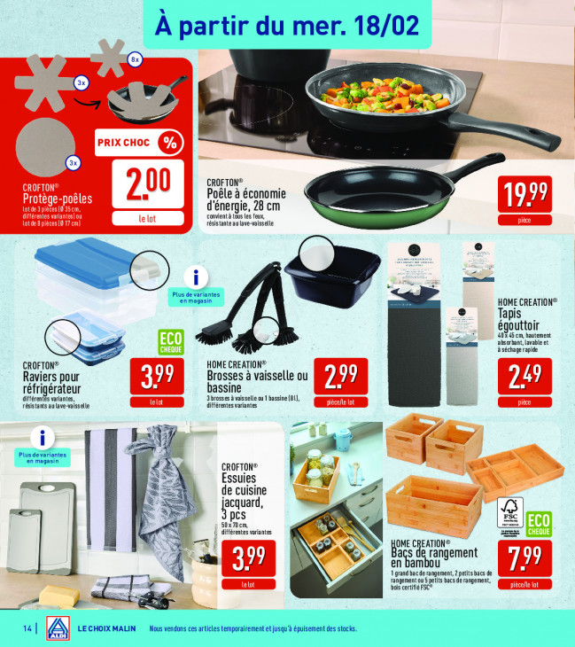 Aldi Dépliant 16.02.2026