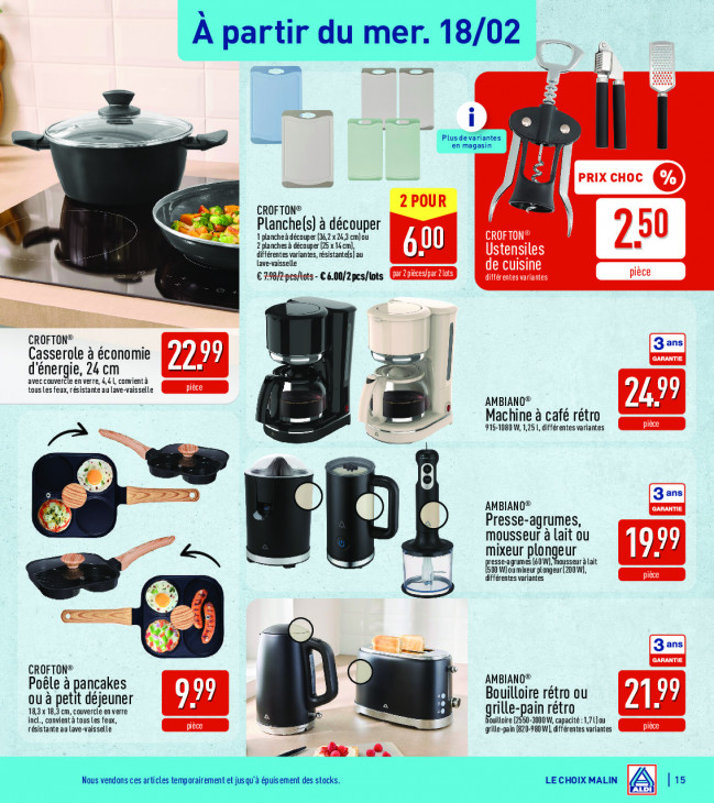 Aldi Dépliant 16.02.2026