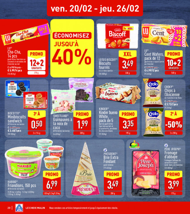 Aldi Dépliant 16.02.2026