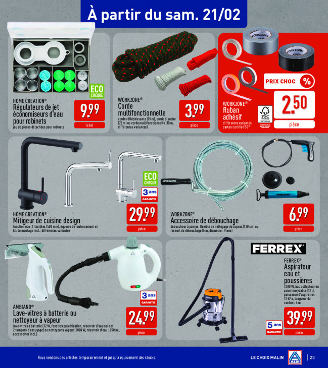 Aldi Dépliant 16.02.2026