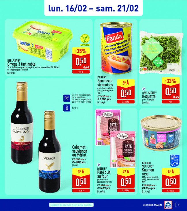 Aldi Dépliant 16.02.2026