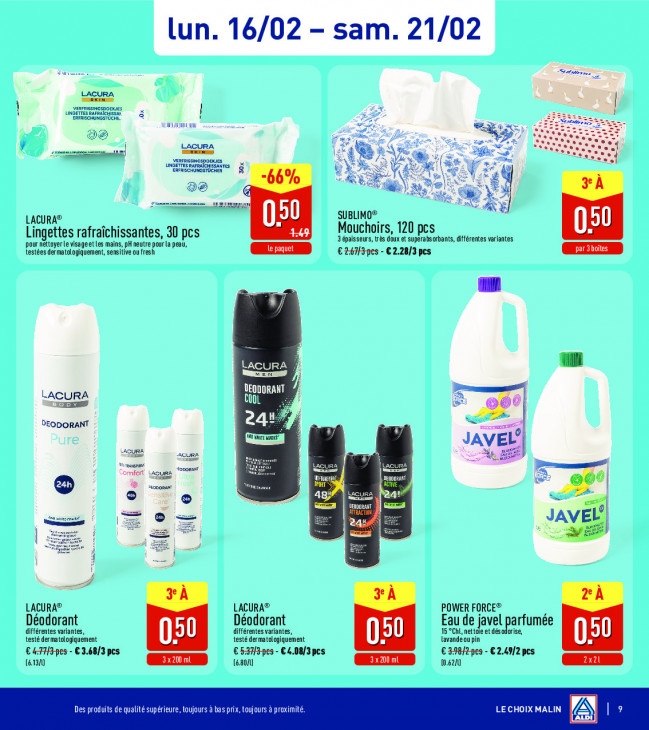 Aldi Dépliant 16.02.2026