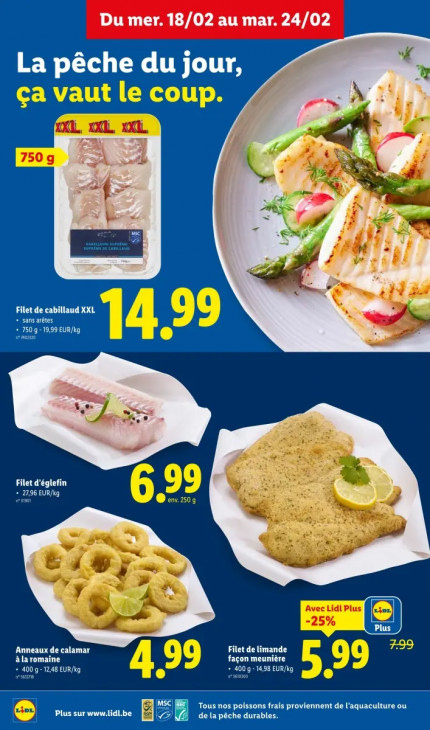 Lidl Dépliant 18.02.2026