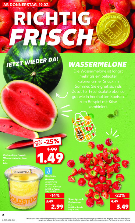 Kaufland Angebote ab 19.02.26 bis 25.02.26