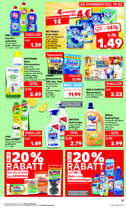 Kaufland Angebote ab 19.02.26 bis 25.02.26