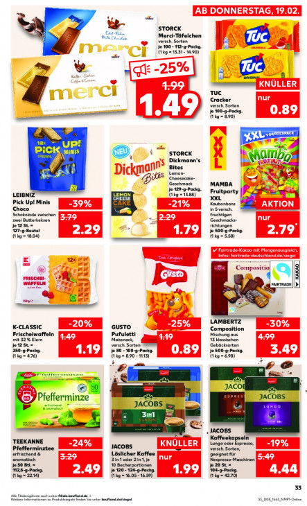 Kaufland Angebote ab 19.02.26 bis 25.02.26