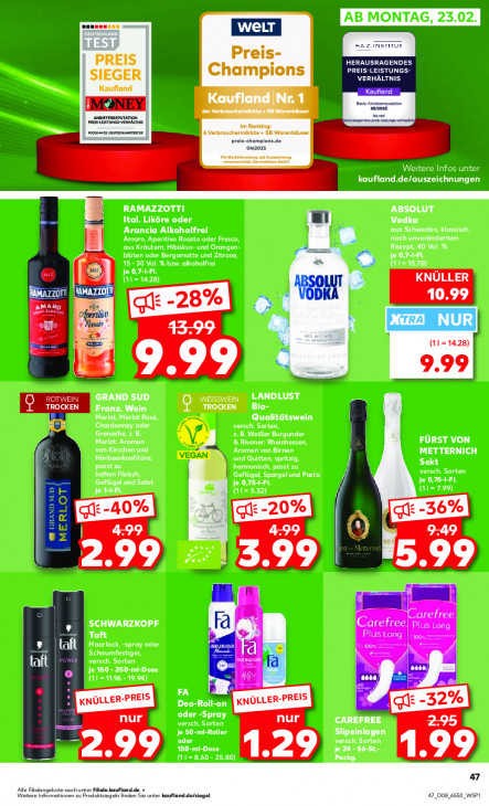 Kaufland Angebote ab 19.02.26 bis 25.02.26