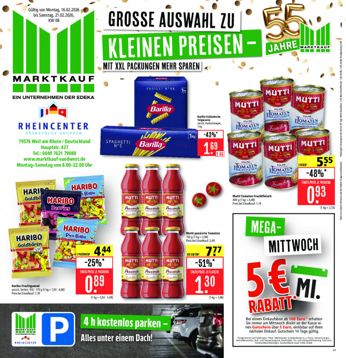 Marktkauf Angebote ab 16.02.26 bis 21.02.26