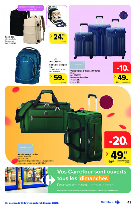 Carrefour Dépliant 18.02.2026