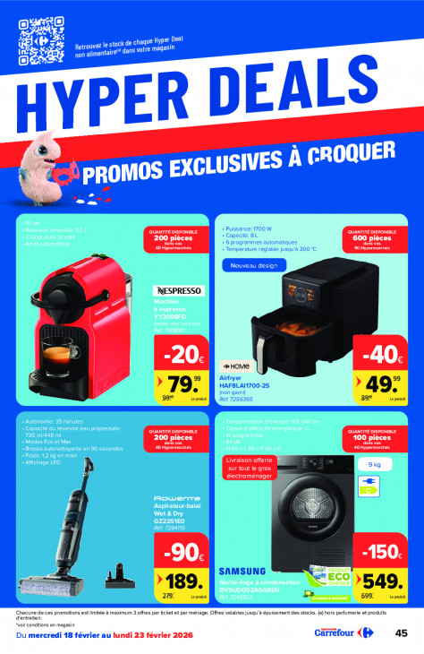 Carrefour Dépliant 18.02.2026