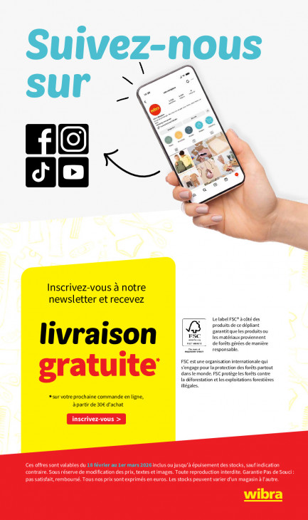 Wibra Dépliant 18.02.2026