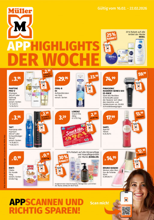 Müller Angebote ab 16.02.26 bis 22.02.26