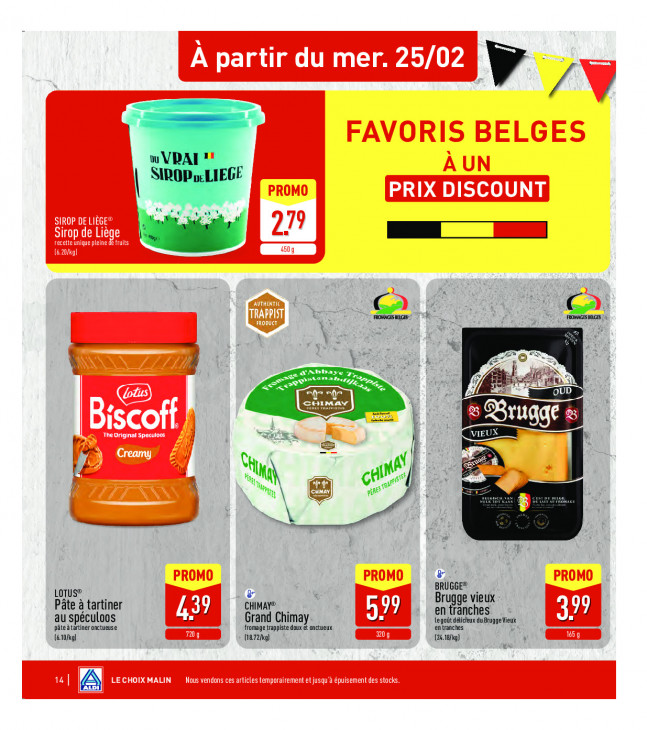 Aldi Dépliant 23.02.2026