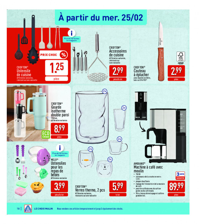 Aldi Dépliant 23.02.2026
