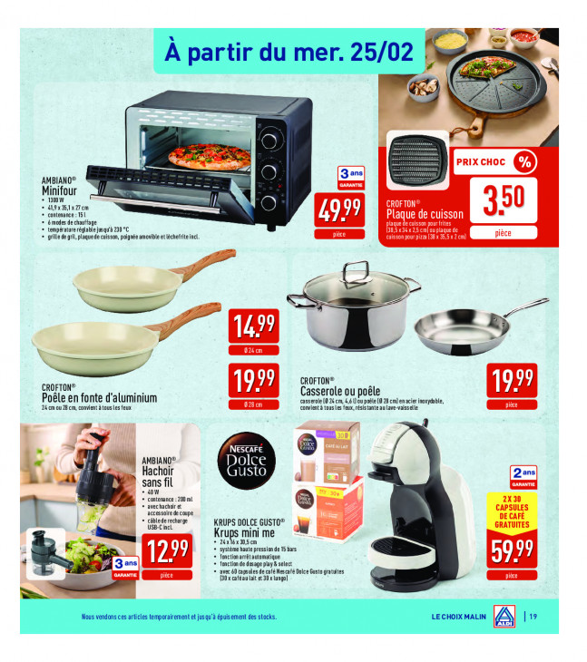 Aldi Dépliant 23.02.2026