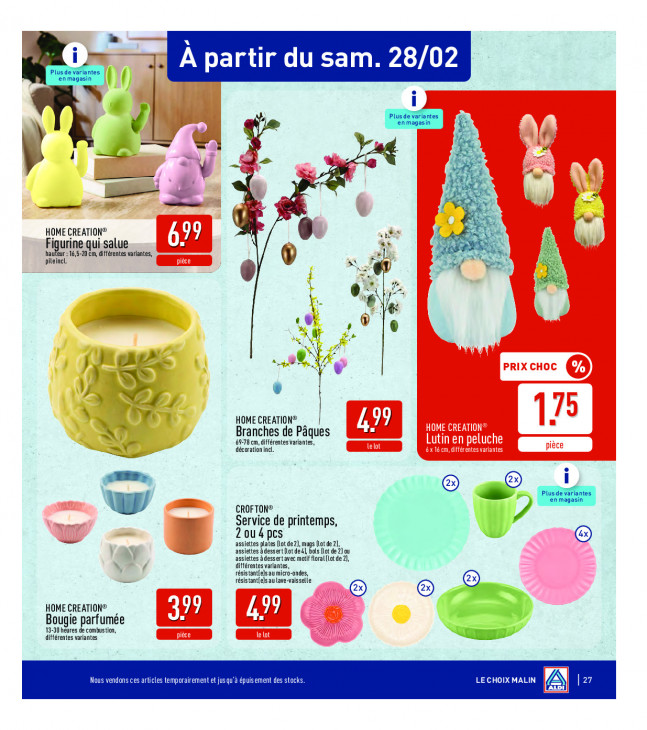 Aldi Dépliant 23.02.2026