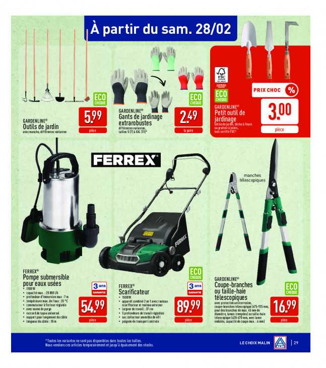 Aldi Dépliant 23.02.2026
