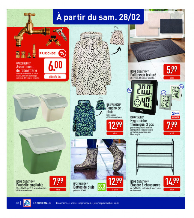 Aldi Dépliant 23.02.2026