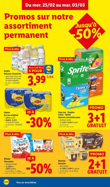 Lidl Dépliant 25.02.2026