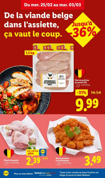 Lidl Dépliant 25.02.2026