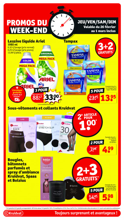 Kruidvat Dépliant 24.02.2026