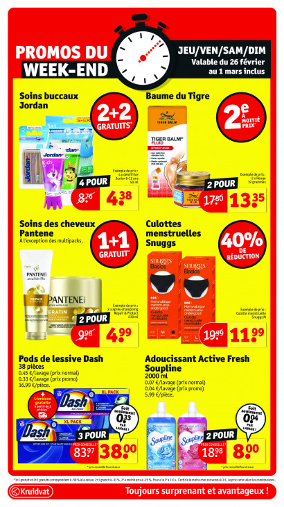 Kruidvat Dépliant 24.02.2026