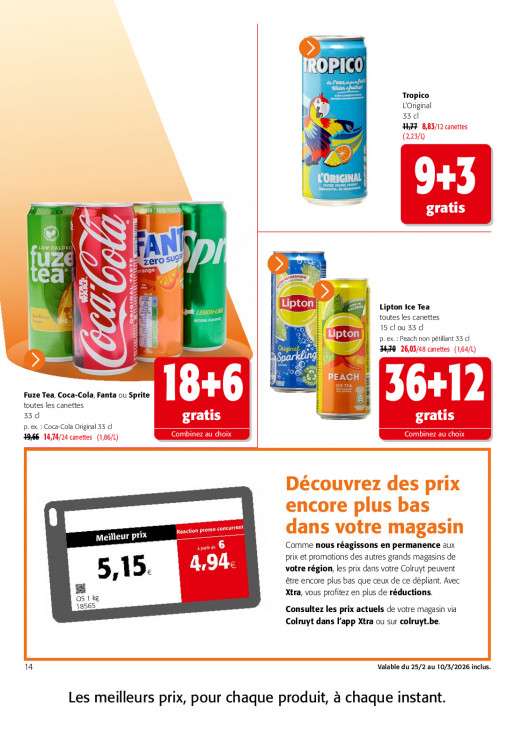 Colruyt Dépliant 25.02.2026